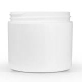 White Plastic Ointment Jar 53/400
