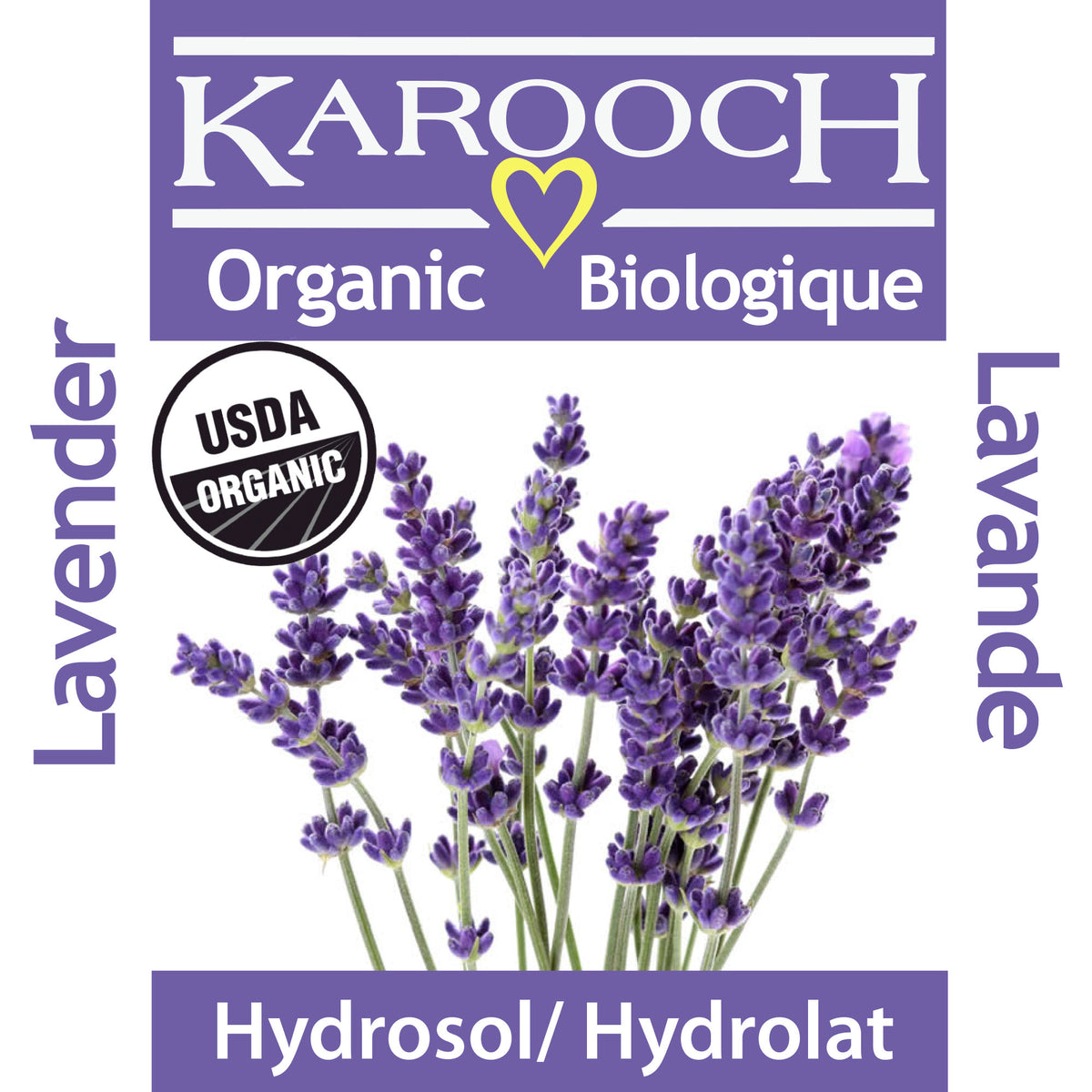 Lavender Hydrosol Certified Organic