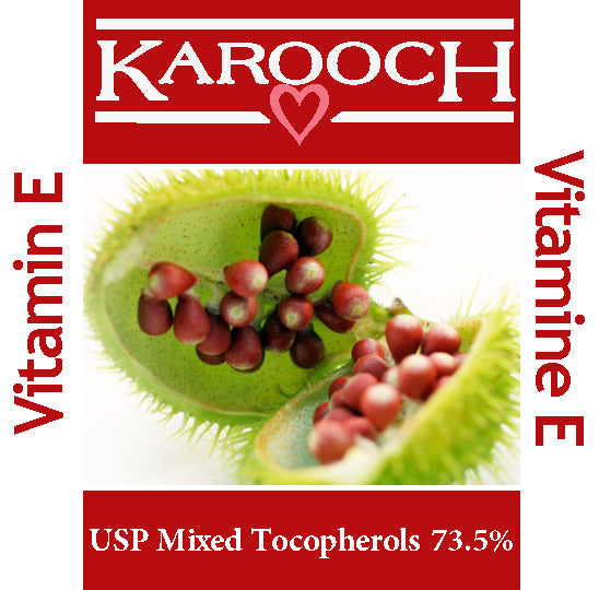 Vitamin E Natural Tocopherols 73.5