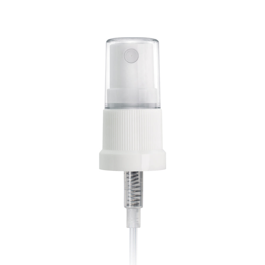 White Fine Mist Sprayer 18mm