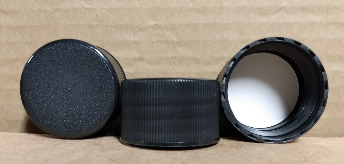 33/400 Black Ribbed Lid *FINAL SALE*