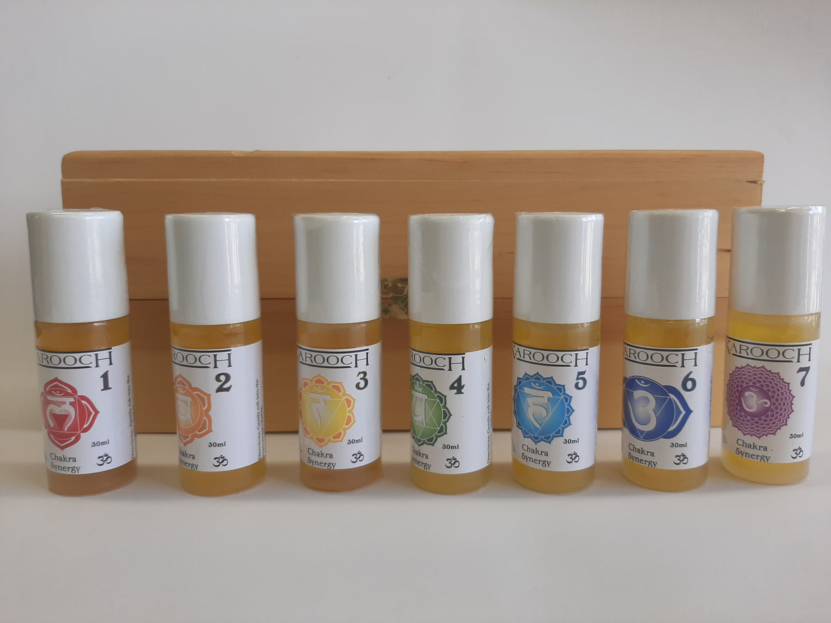 Chakra Set 30ml Roll-0ns.