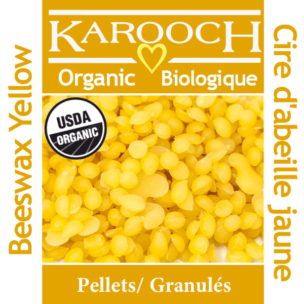 Pastilles De Cire D&#39;abeille Jaune Bio
